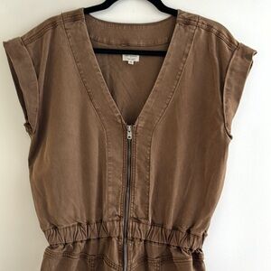 Splendid jumpsuit brown size M